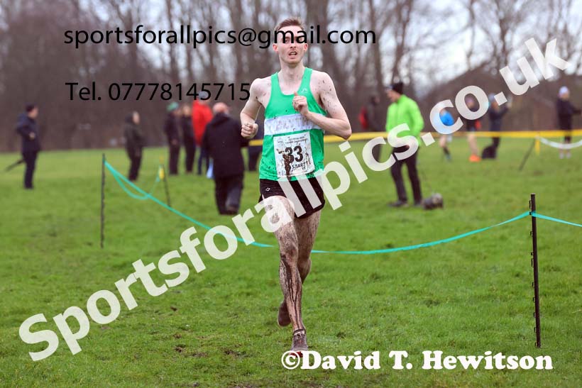 Senior mens 2023 North Eastern Cross Country Champs., Temple Park, South Shields. Photo: David T. Hewitson/Sports for All Pics